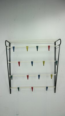 Scale Metal Coat Rack by Coen De Vries for Devo, the Netherlands, 1960s-DT-2026113