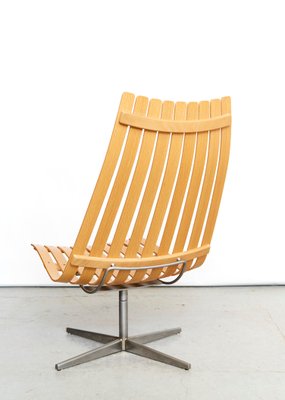 Scandianavian Senior Lounge Chair by Hans Brattrud for Fjordfiesta, 1990s-XE-2032086