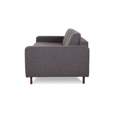 Scandinavia Remix Fabric Three Seater Grey Sofabed from Bolia-RQW-2036316