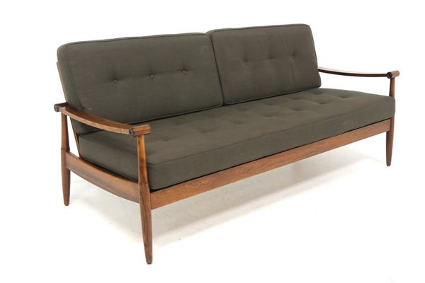 Scandinavian 3-Seater Rosewood Sofa, Denmark, 1960s-GEK-2043259