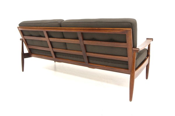 Scandinavian 3-Seater Rosewood Sofa, Denmark, 1960s-GEK-2043259