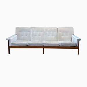 Scandinavian 4-Seater Sofa in Teak, 1970s-QYF-2023656