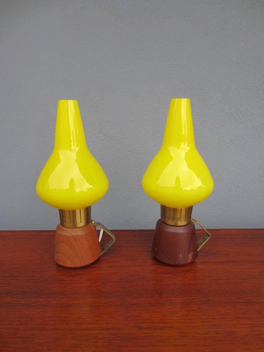 Scandinavian 741159-1 Table Lamps from ASEA, 1940s, Set of 2