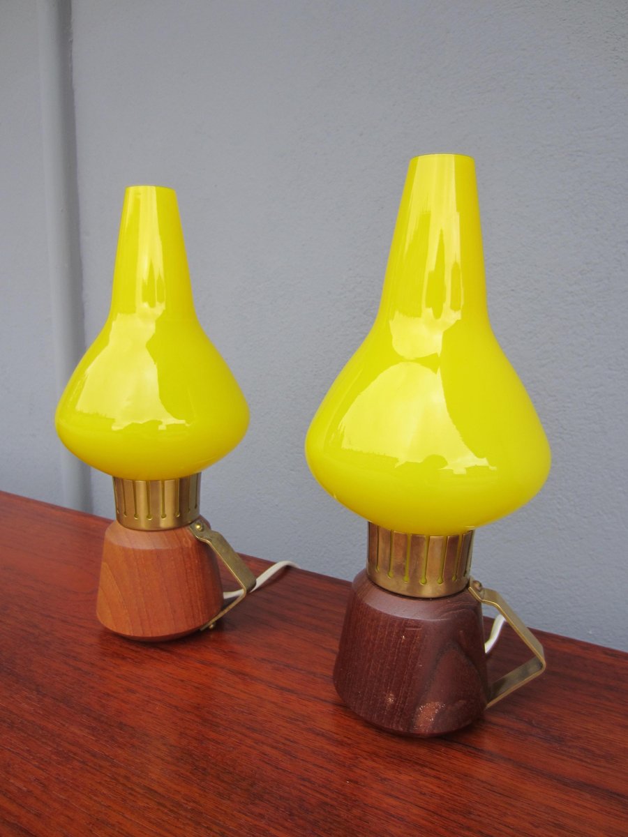 Scandinavian 741159-1 Table Lamps from ASEA, 1940s, Set of 2