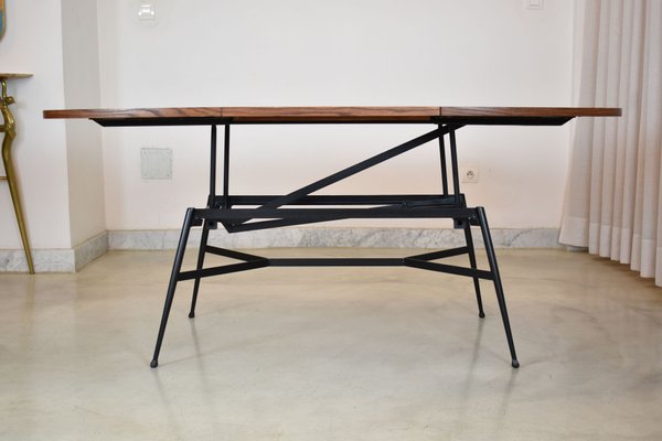 Scandinavian Adjustable Coffee or Dining Table, 1960s-GXL-1231470