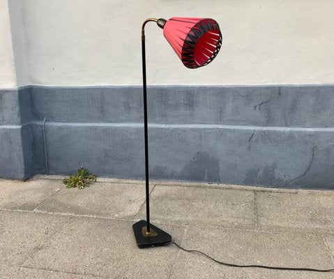 Scandinavian Adjustable Floor Lamp, 1950s-LCR-931125