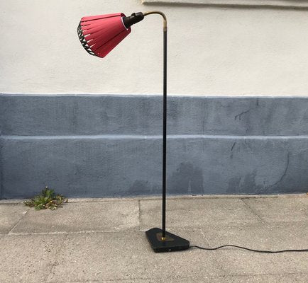 Scandinavian Adjustable Floor Lamp, 1950s-LCR-931125