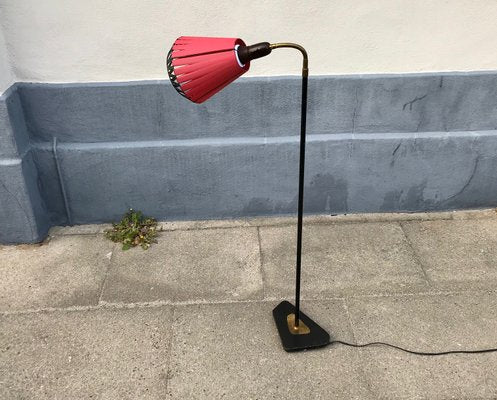 Scandinavian Adjustable Floor Lamp, 1950s-LCR-931125