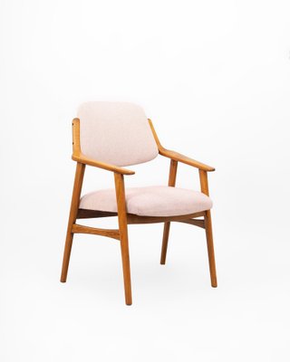 Scandinavian Armchair in Beech, Denmark, 1960s-DIP-1747021