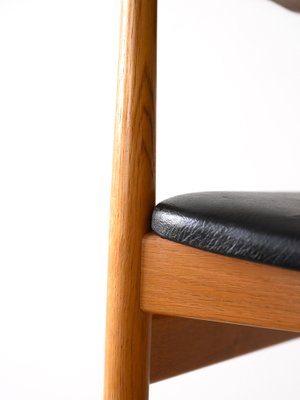 Scandinavian Armchair in Leatherette, 1960s-QWP-1816352