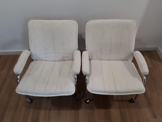 Scandinavian Armchairs, 1970s, Set of 2-DAS-1366995