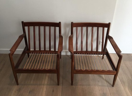 Scandinavian Armchairs, 1970s, Set of 2-BA-658549