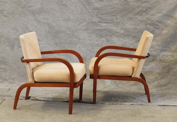 Scandinavian Armchairs, Set of 2-PTH-1328917