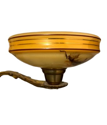 Scandinavian Art Deco Ceiling Lamp, Sweden, 1940s-HVI-1812045