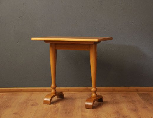 Scandinavian Ash Table on Turned Legs-KDW-1309782