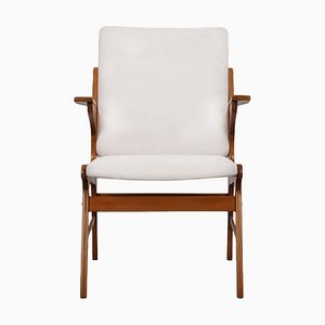 Scandinavian Beech Armchair by Arne Hovmand Olsen for A. R. Klingenberg & Son, 1960s-VND-1410821