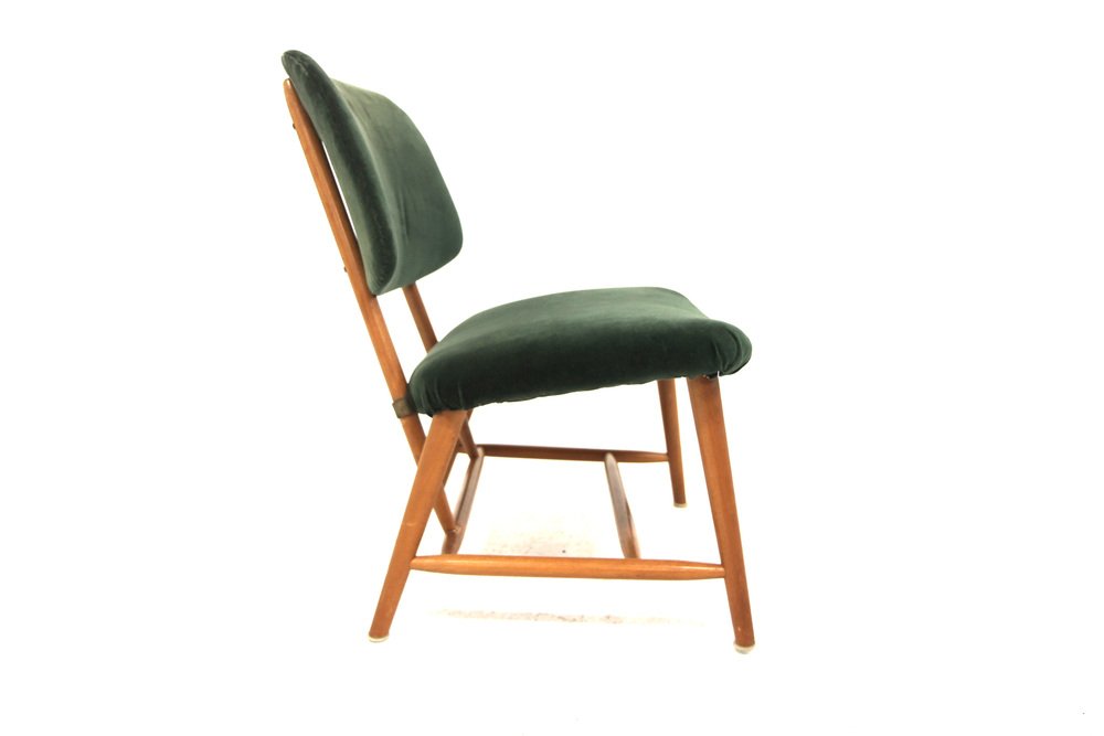 Scandinavian Beech Chair Teve by Alf Svensson for Ljungs Industrier, Sweden, 1960s