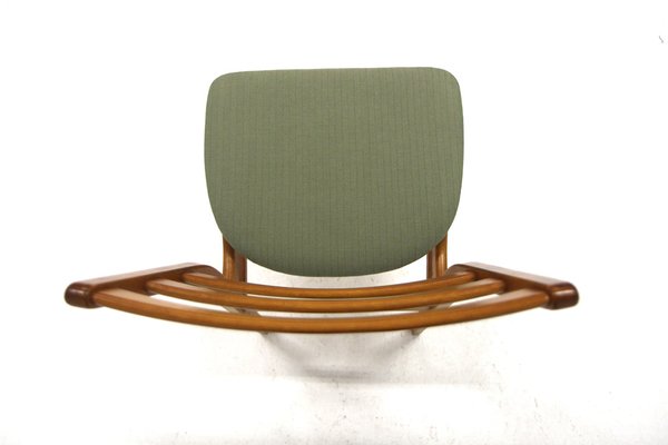 Scandinavian Beech Chairs, Sweden, 1960s, Set of 4-GEK-1811448