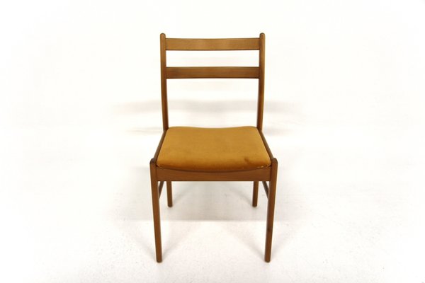 Scandinavian Beech Chairs, Sweden, 1960s, Set of 4-GEK-1730099