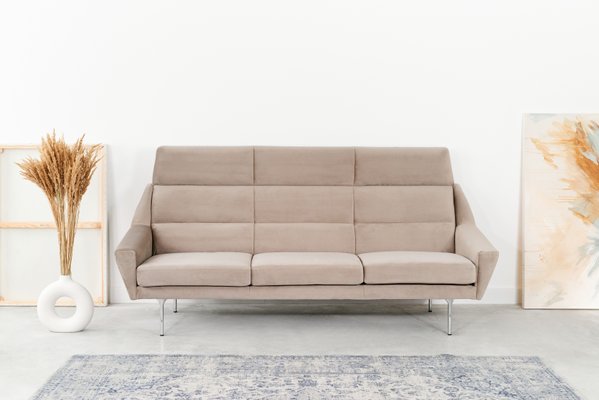 Scandinavian Beige Mandal Sofa-VND-1118355