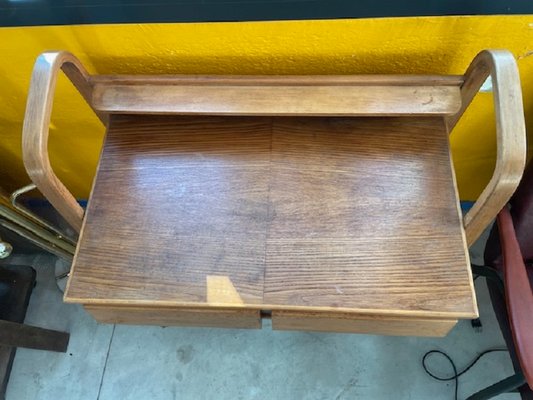 Scandinavian Birch Desk, 1960s-BNU-1811430