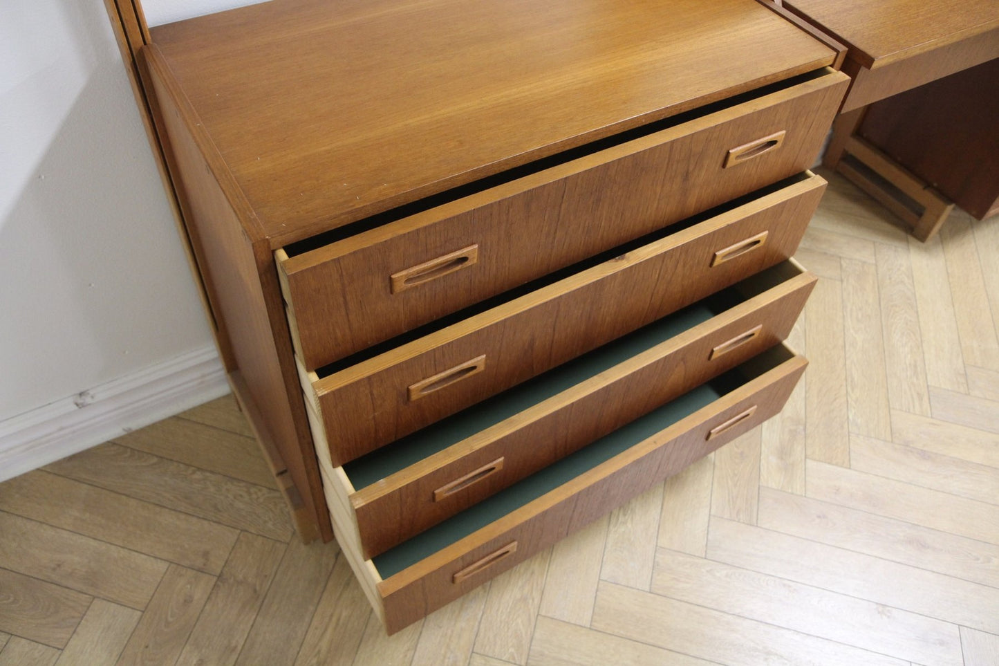 Scandinavian Bookcase by Bröderna Gustafssons for Alberts Tibro, 1960