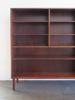 Scandinavian Bookcase in Dark Wood, 1960s-CC-1354332