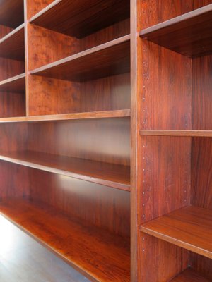 Scandinavian Bookcase in Dark Wood, 1960s-CC-1354332