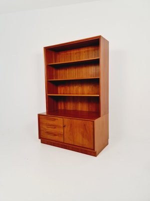 Scandinavian Bookshelf in Teak Veneer by Strobeck, Denmark, 1960s-IQR-1323944