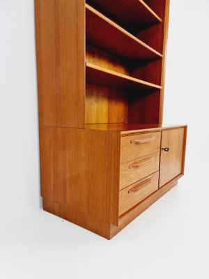 Scandinavian Bookshelf in Teak Veneer by Strobeck, Denmark, 1960s-IQR-1323944