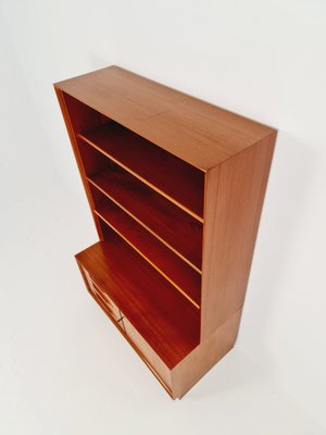 Scandinavian Bookshelf in Teak Veneer by Strobeck, Denmark, 1960s-IQR-1323944