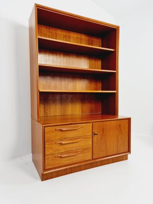 Scandinavian Bookshelf in Teak Veneer by Strobeck, Denmark, 1960s-IQR-1323944