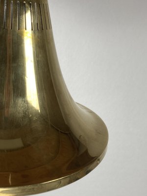 Scandinavian Brass Hanging Pendant Lamp attributed to Hans Agne Jakobson for Markaryd, Sweden, 1960s-BHG-1813827