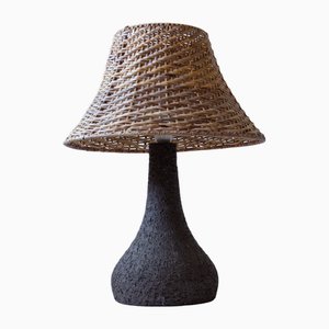 Scandinavian Brutalist Ceramic Table Lamp-TM-1988285