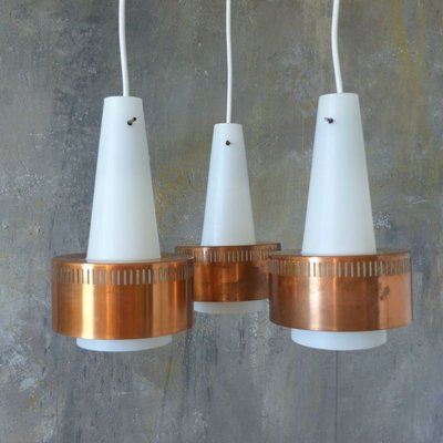 Scandinavian Ceiling Lamp, 1950s-WK-716657