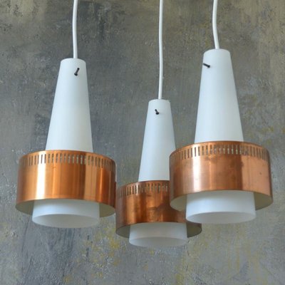 Scandinavian Ceiling Lamp, 1950s-WK-716657