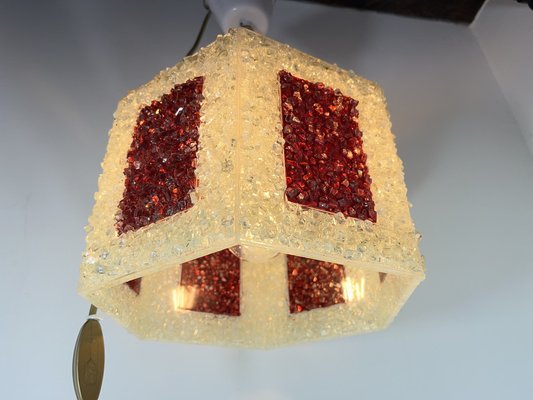 Scandinavian Ceiling Light in Acrylic Glass by Roland Konst, 1970s-HFR-1817649