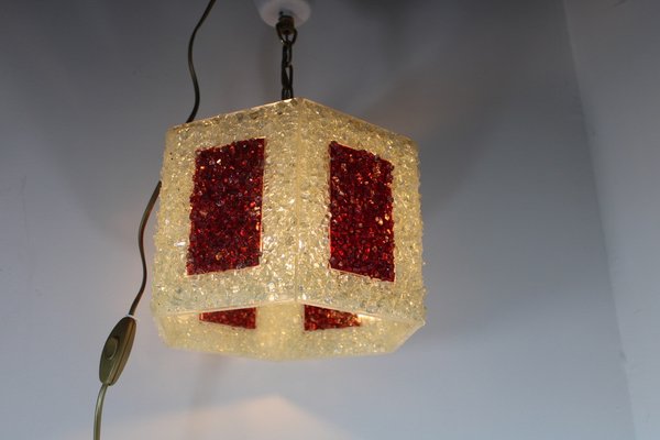 Scandinavian Ceiling Light in Acrylic Glass by Roland Konst, 1970s-HFR-1817649