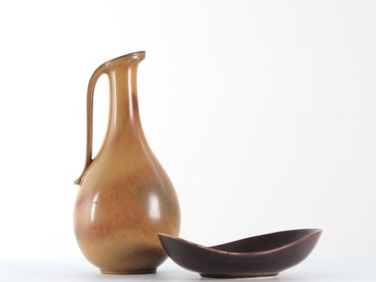 Scandinavian Ceramic Jug by Gunnar Nylund for Rörstrand, 1950s-PI-703213