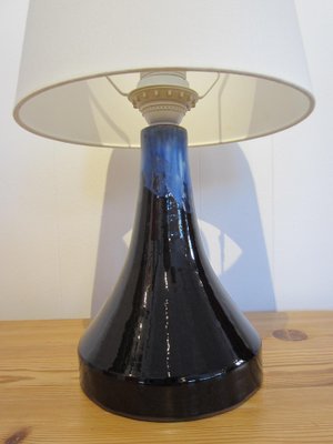 Scandinavian Ceramic Lamp from Laholm Keramik, 1960s-YDZ-1790721