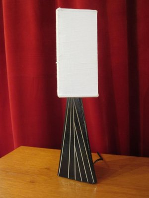 Scandinavian Ceramic Table Lamp, 1950s-YDZ-1741736