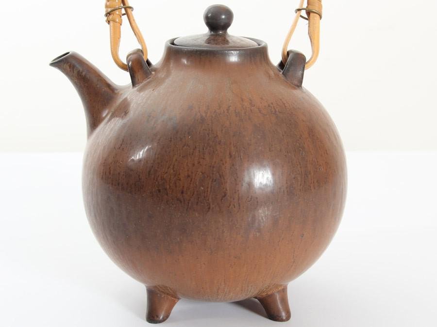 Scandinavian Ceramic Teapot by Gunnar Nylund for Rörstrand, 1960s