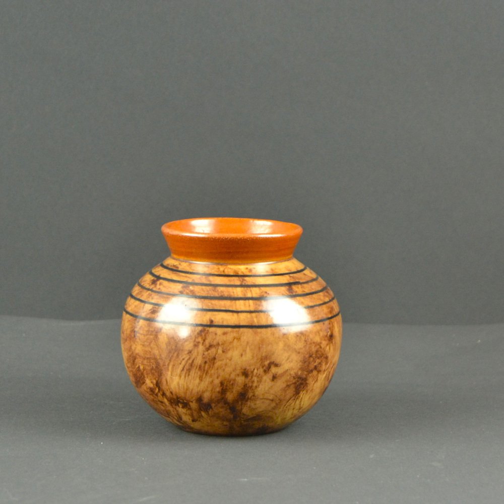 Scandinavian Ceramic Vase by Erik Mornils for Nittsjö, 1950s