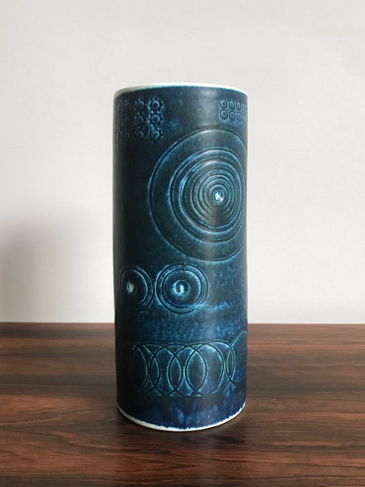 Scandinavian Ceramic Vase by Olle Alberius for Rörstrand, 1960s