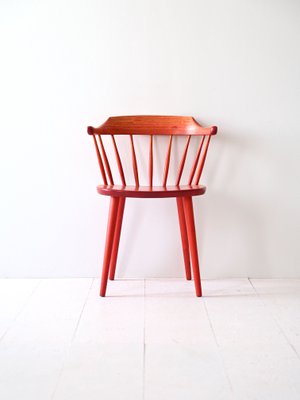 Scandinavian Chair by Yngve Ekström, 1960s-QWP-2034915