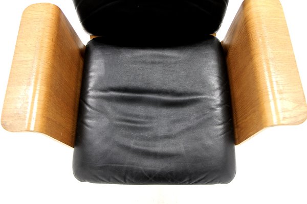 Scandinavian Chair in Leather, 1970-GEK-1769175