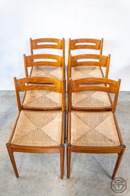 Scandinavian Chairs, 1950s, Set of 6-LA-837331