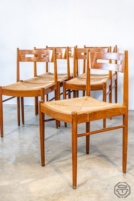 Scandinavian Chairs, 1950s, Set of 6-LA-837331