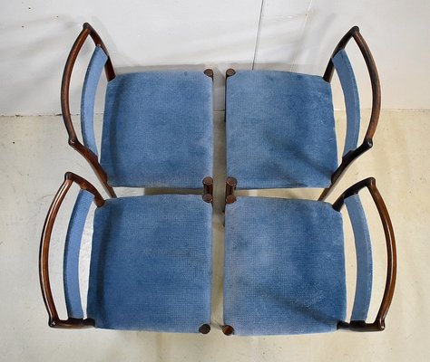 Scandinavian Chairs, 1960s, Set of 4-RVK-859104