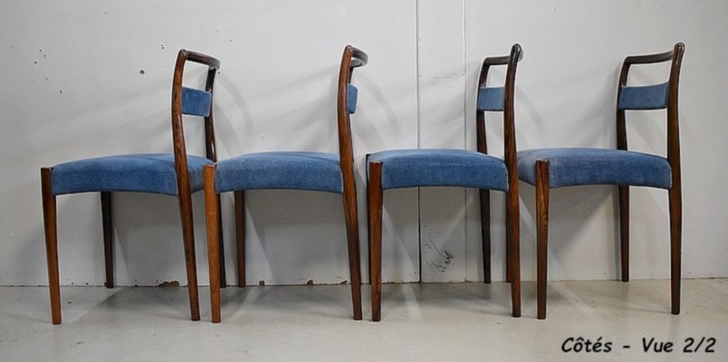 Scandinavian Chairs, 1960s, Set of 4-RVK-859104